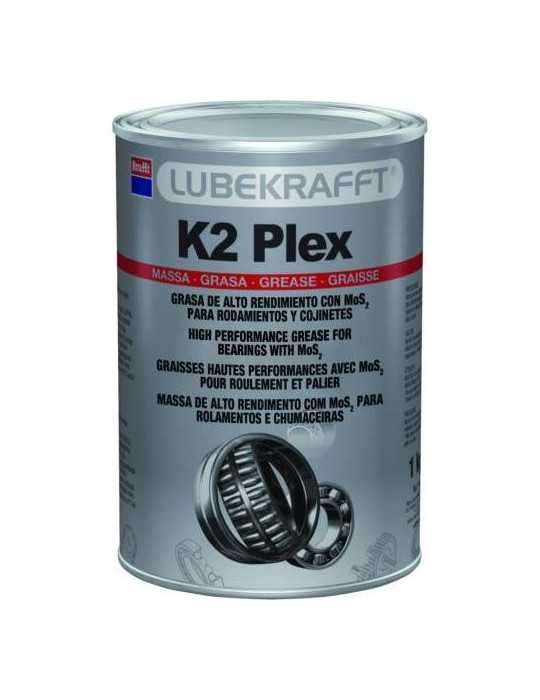 Grasa K2 Flex 1 KG. 52224 [LOTE DE 2 Unidades] KRAFFT