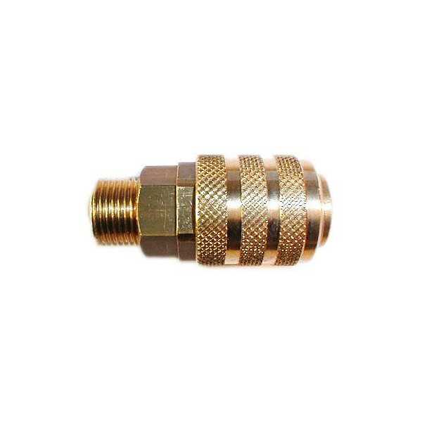 Enchufe Macho 1/4 Gas 150 [LOTE DE 4 Unidades] KRIPXE