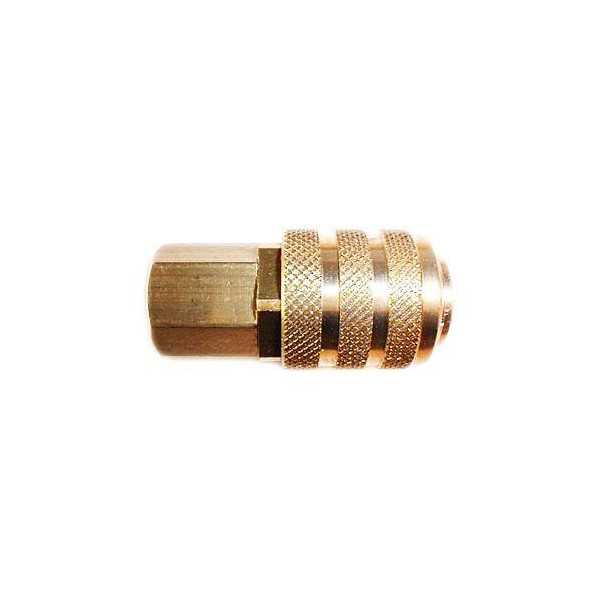 Enchufe Hembra 1/4 Gas 168 [LOTE DE 4 Unidades] KRIPXE