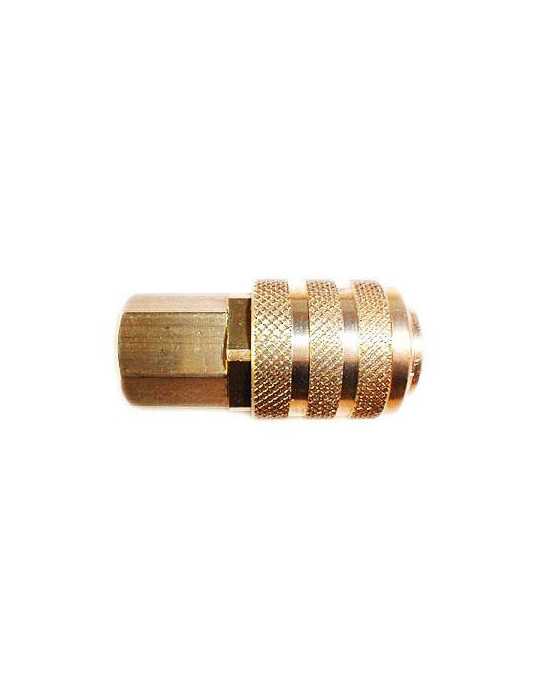 Enchufe Hembra 1/4 Gas 168 [LOTE DE 4 Unidades] KRIPXE