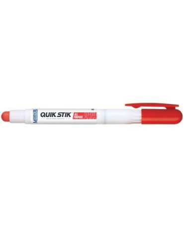 Marcador Quik Stik Mini Rojo 61128 [LOTE DE 8 Unidades] LA-CO