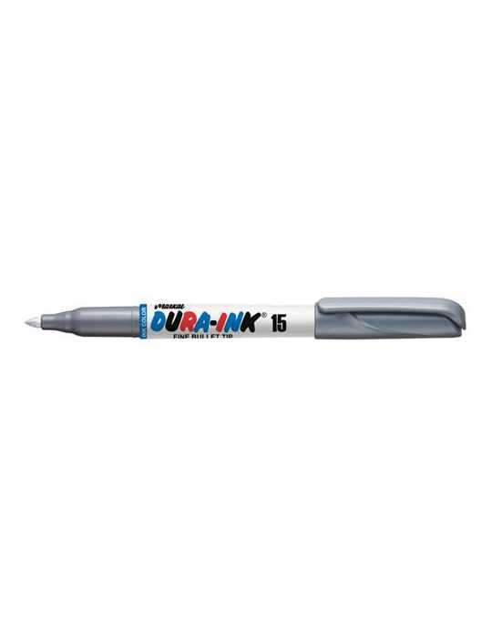 Rotulador Punta Fina Dura-Ink 15 Plata [LOTE DE 26 Unidades] LA-CO