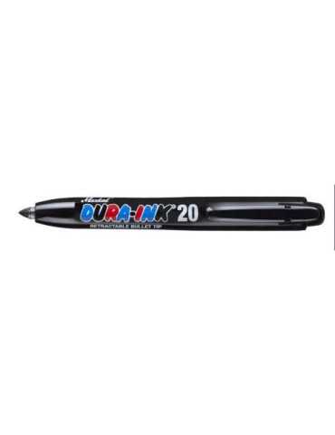 Rotulador Retractil Dura-Ink 20 Negro [LOTE DE 12 Unidades] LA-CO