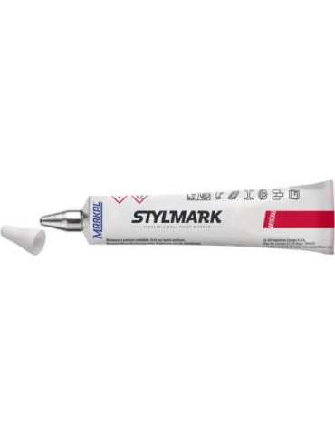Tubo de Pintura Stylmark 3MM Blanco [LOTE DE 10 Unidades] LA-CO