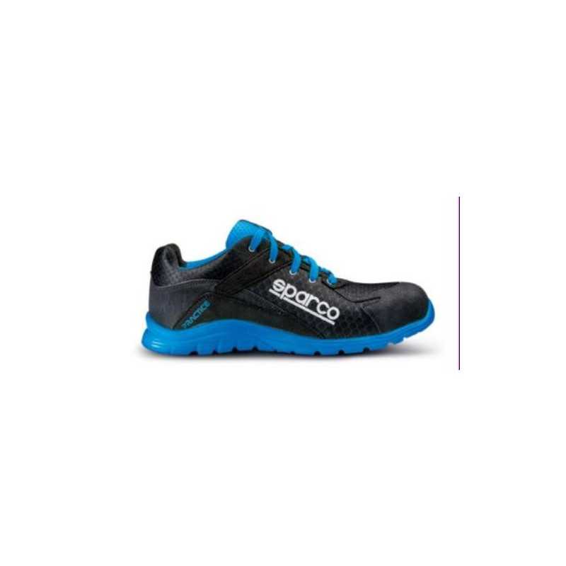 Zapato seguridad SPARCO S1P SRC Practice negro - azul Talla 41