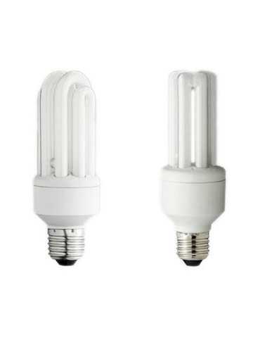 Lámpara Ahorro Energia Mini Blanca Normal 20 W [LOTE DE 6 Unidades] LAES