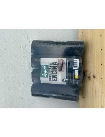 Briquetas de Encina (PAQUETE-4 Rulos) 7KGS [LOTE DE 6 Unidades] LEGUA