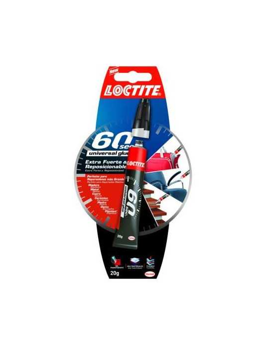 60 Segundos Adhesivo Universal 2066112 [LOTE DE 4 Unidades] LOCTITE