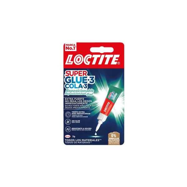SUPERGLUE-3 Reposicionable 3 gr 2943113 [LOTE DE 6 Unidades] LOCTITE