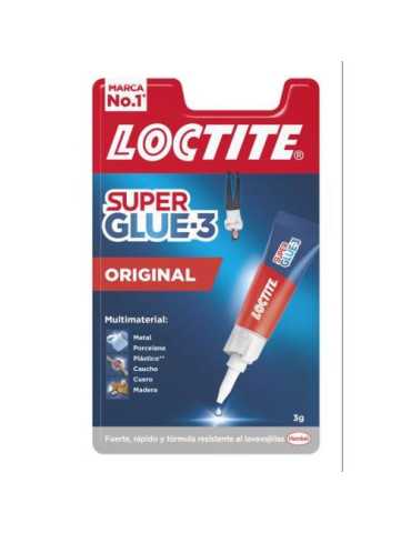 Pegamento SUPER-GLUE-3 3 gr [LOTE DE 6 Unidades] LOCTITE