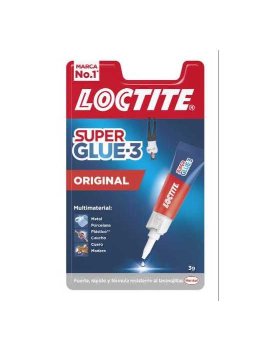 Pegamento SUPER-GLUE-3 3 gr [LOTE DE 6 Unidades] LOCTITE