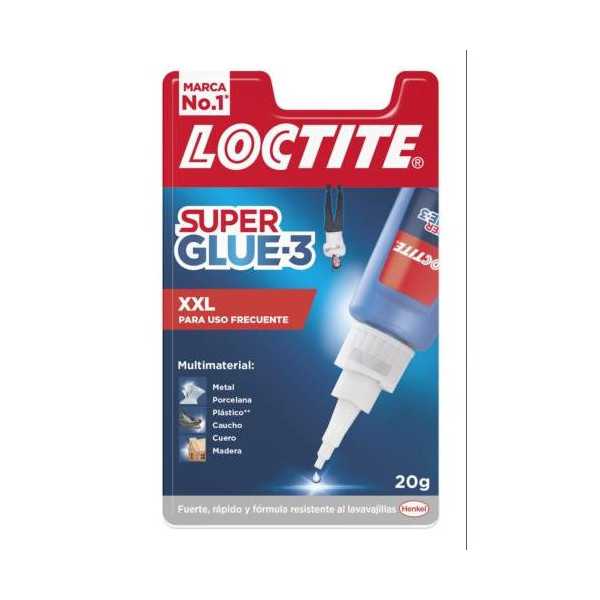 Pegamento SUPER-GLUE-3 20 gr 2646770 [LOTE DE 2 Unidades] LOCTITE