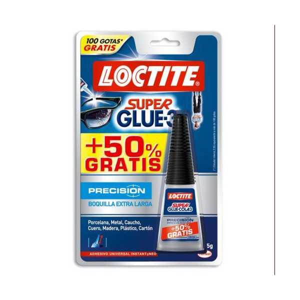 Pegamento SUPER-GLUE-3 5 gr 2640076 [LOTE DE 4 Unidades] LOCTITE