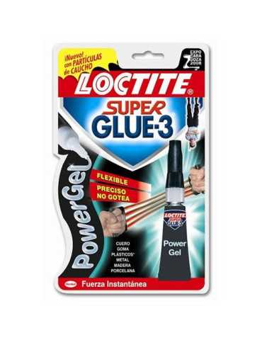 Pegamento SUPER-GLUE-3 3 gr Power Gel [LOTE DE 6 Unidades] LOCTITE
