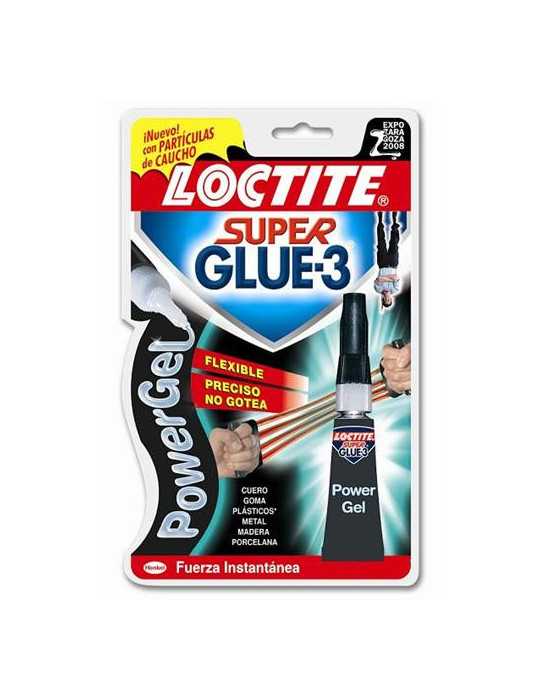 Pegamento SUPER-GLUE-3 3 gr Power Gel [LOTE DE 6 Unidades] LOCTITE