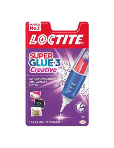 Pegamento SUPER-GLUE-3 3 gr Perfect Pen 3035607 [LOTE DE 6 Unidades] LOCTITE
