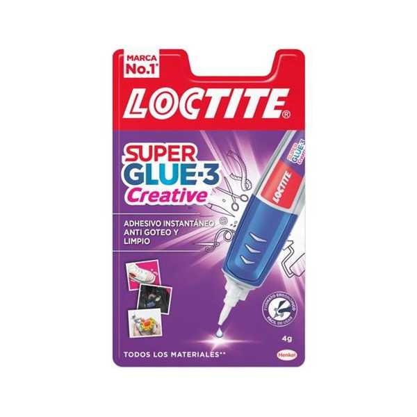 Pegamento SUPER-GLUE-3 3 gr Perfect Pen 3035607 [LOTE DE 6 Unidades] LOCTITE