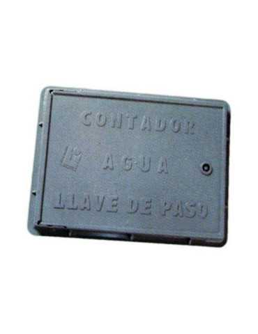 Tapa Contador Plástico Ciega 300X400 [LOTE DE 4 Unidades] LOPEZ INIESTA