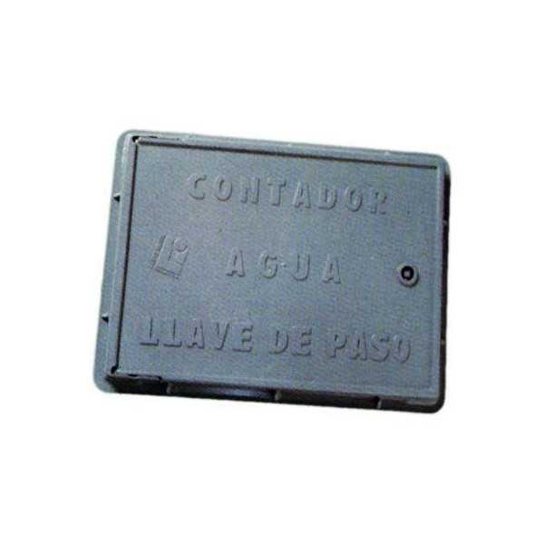 Tapa Contador Plástico Ciega 300X400 [LOTE DE 4 Unidades] LOPEZ INIESTA