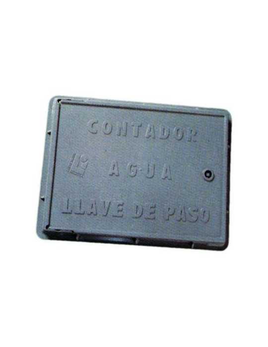 Tapa Contador Plástico Ciega 300X400 [LOTE DE 4 Unidades] LOPEZ INIESTA