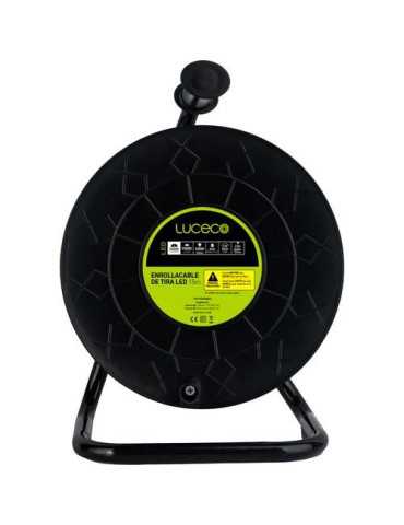 Enrollacable 15M con LED 1500LM 180W IP65 5000K LUCECO