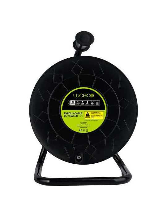 Enrollacable 15M con LED 1500LM 180W IP65 5000K LUCECO