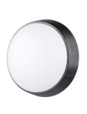 Aplique LED Redondo Negro/Blanco. 700LM 10W 4000K IP54 [LOTE DE 4 Unidades] LUCECO