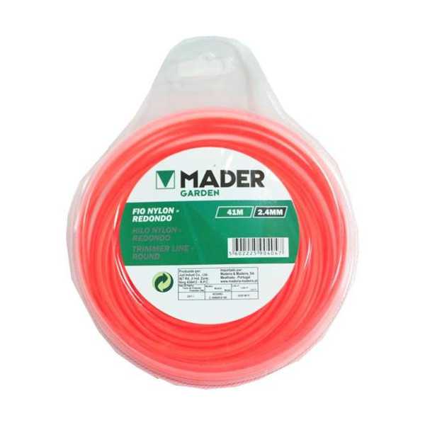 Hilo Nylon REDOND. 2,4 mm 41 m 90404 [LOTE DE 6 Unidades] MADEIRA