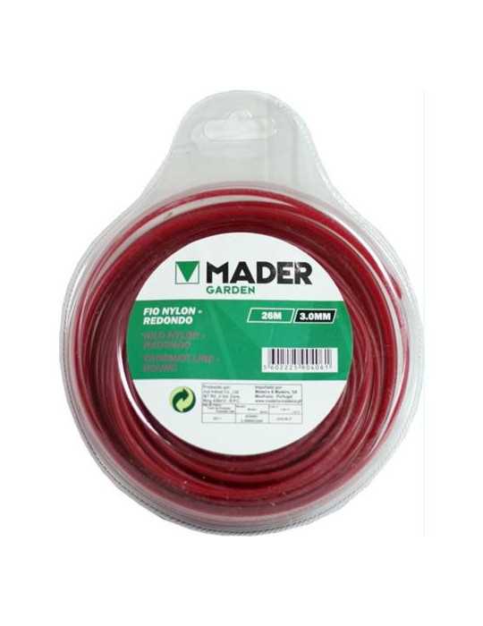 Hilo Nylon Redondo 3,0 mm 26 m 90406 [LOTE DE 6 Unidades] MADEIRA