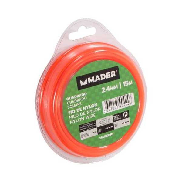 Hilo Nylon Cuadrado 2.4MM 15M 90414 [LOTE DE 10 Unidades] MADEIRA