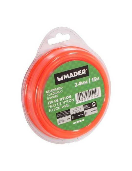 Hilo Nylon Cuadrado 2.4MM 15M 90414 [LOTE DE 10 Unidades] MADEIRA
