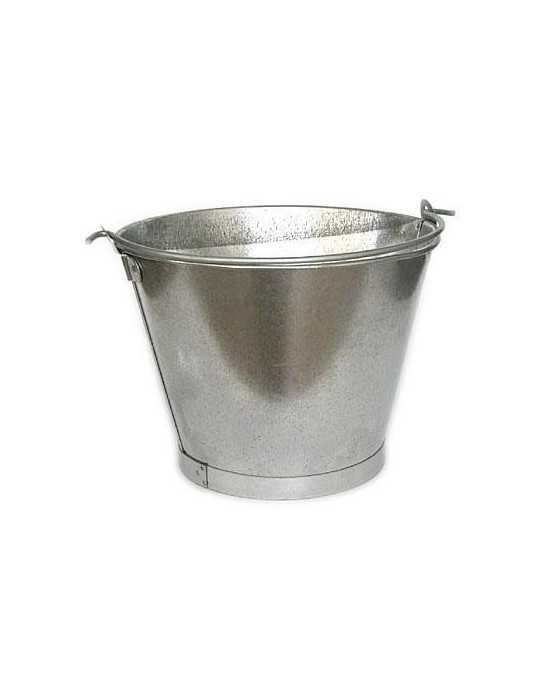 Cubo Conico 8 L Galvanizado 11 [LOTE DE 4 Unidades] MANUEL SOLER