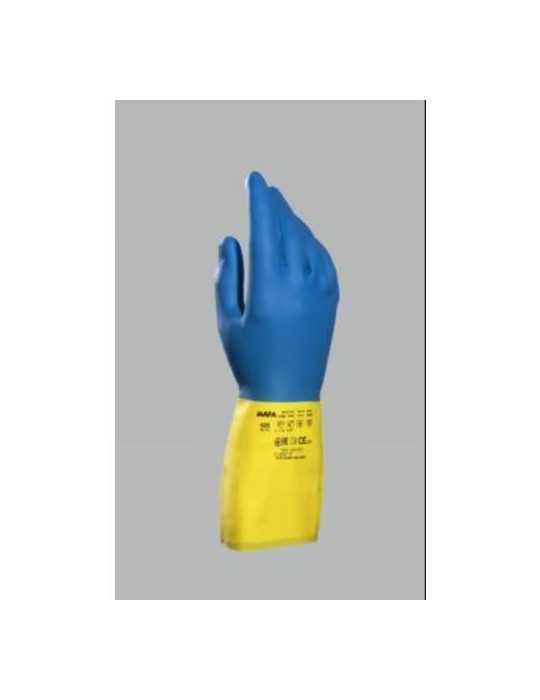 Guante Bicolor Duomix 405 Talla 7 [LOTE DE 12 Unidades] MAPA SPONTEX