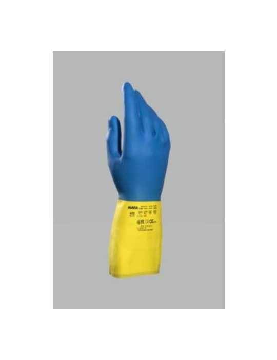 Guante Bicolor Duomix 405 Talla 8 [LOTE DE 12 Unidades] MAPA SPONTEX
