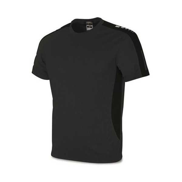 Camiseta Técnica Pol. Negro Gris Talla S 1288TSTNEG/S [LOTE DE 2 Unidades] MARCA