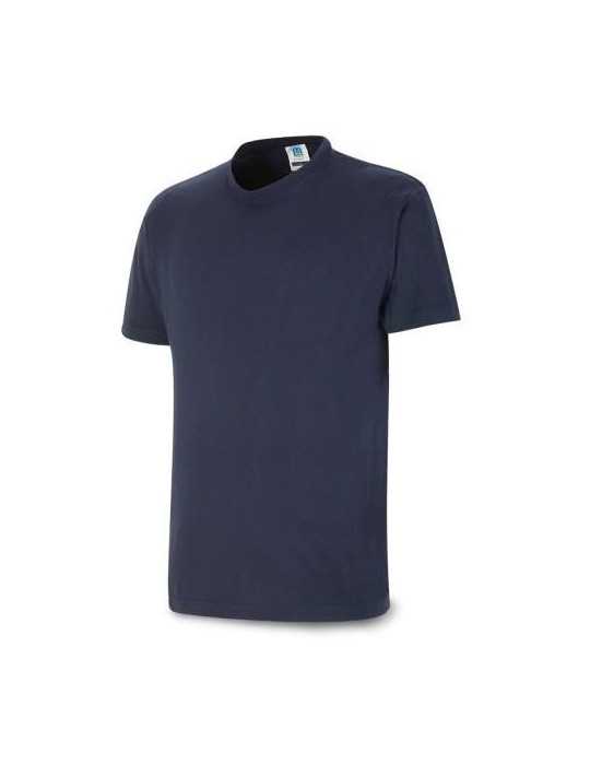 Camiseta Algodón Azul M 1288TSAM/M [LOTE DE 4 Unidades] MARCA