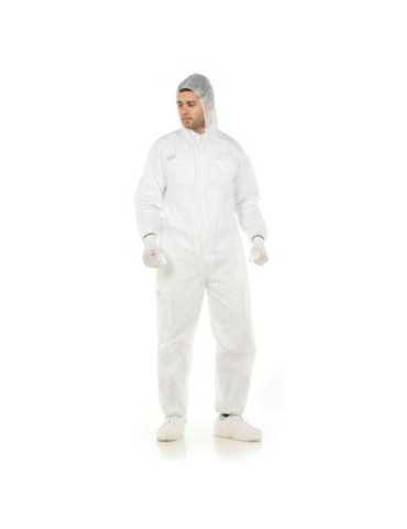 Buzo Desechable Polipropileno Cat I BCO. 1188BPPE-2XL [LOTE DE 12 Unidades] MARCA
