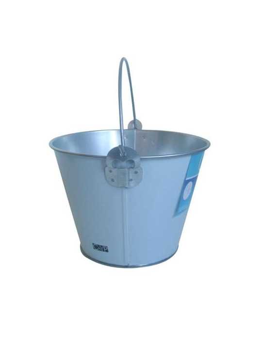 Cubo Cubitera 6 L Blanco Negro Surtido K249109 [LOTE DE 4 Unidades] MARHUENDA