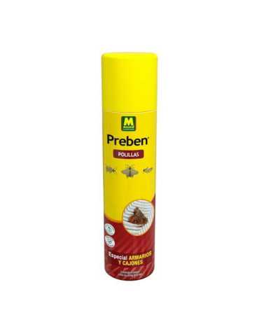 Preben Polillas de la Ropa 300 ml [LOTE DE 4 Unidades] MASSO