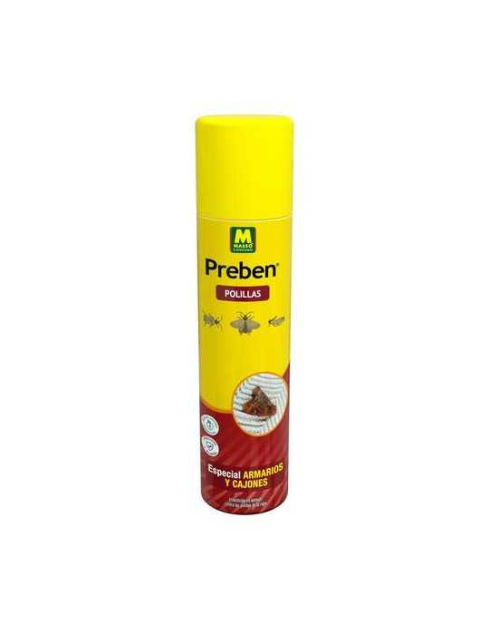 Preben Polillas de la Ropa 300 ml [LOTE DE 4 Unidades] MASSO