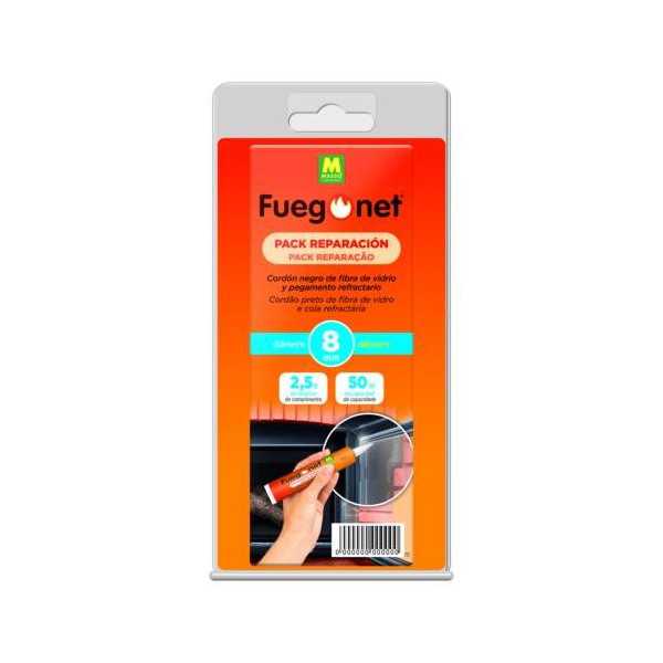 Cordón Negro 8 mm +cola 50 ml 231243 [LOTE DE 4 Unidades] MASSO
