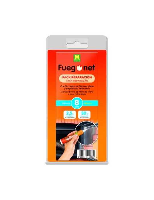 Cordón Negro 8 mm +cola 50 ml 231243 [LOTE DE 4 Unidades] MASSO