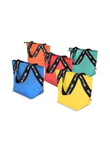 Bolsa Portalimentos con Asas Surtida 5 Colores [LOTE DE 4 Unidades] IRIS