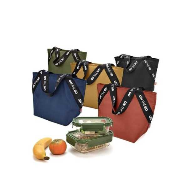 Bolso Porta Alimentos Surtido On The Go 9034-TS [LOTE DE 4 Unidades] IRIS