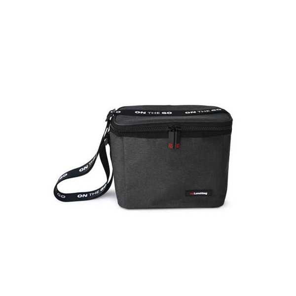 Bolsa Térmica 4 L Negro Jaspeada - 9100-TN [LOTE DE 2 Unidades] IRIS