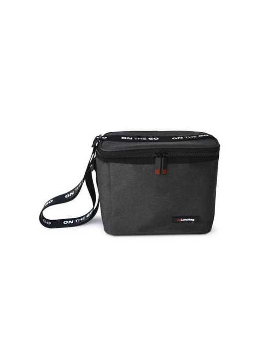 Bolsa Térmica 4 L Negro Jaspeada - 9100-TN [LOTE DE 2 Unidades] IRIS