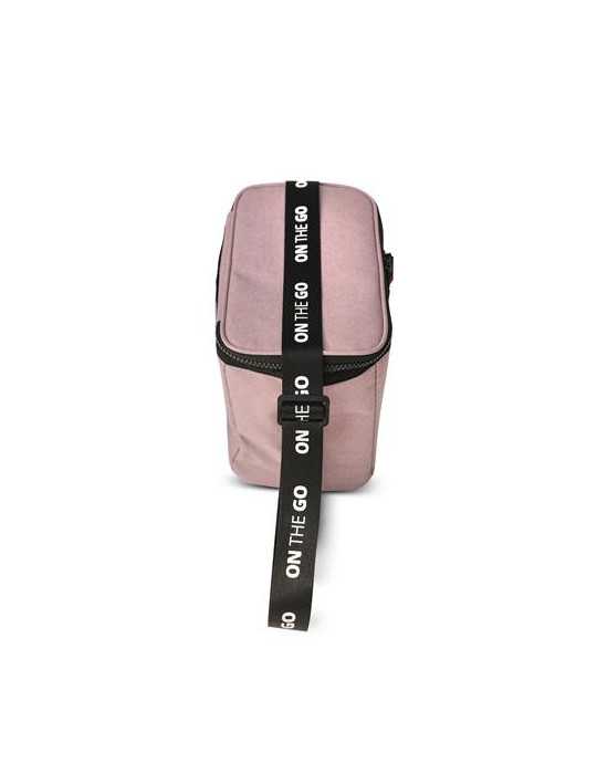 Bolsa Térmica 4 L Rosa Jaspeada On The Go 9100-TR [LOTE DE 2 Unidades] IRIS