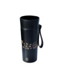 Mug Termo 360ML Negro Coffee 8361-IN [LOTE DE 2 Unidades] IRIS