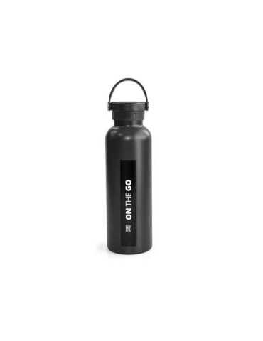 Botella Termo 750 ml Negra Inoxidable On The Go 9812-IN [LOTE DE 2 Unidades] IRIS