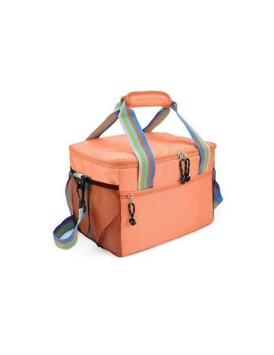 Bolsa Nevera 16 L Summer Naranja 9223-TN [LOTE DE 2 Unidades] IRIS
